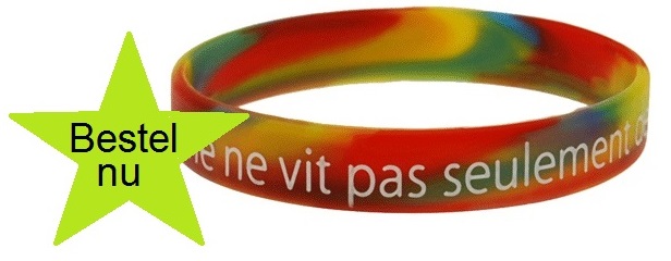 Goedkope silicone armbandjes € 0,15 per stuk - Blog over promotionele