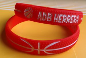 basketbal silicone armband 2