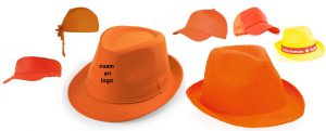 oranje hoed, pet, cap