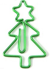 Paperclips kerstboom