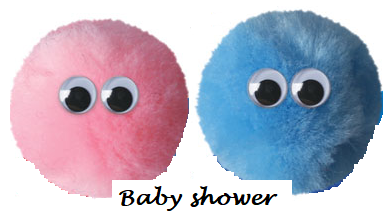 Baby shower set winnies